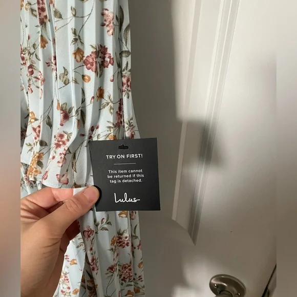 LulusTiered Floral Dress - Picture 4 of 5